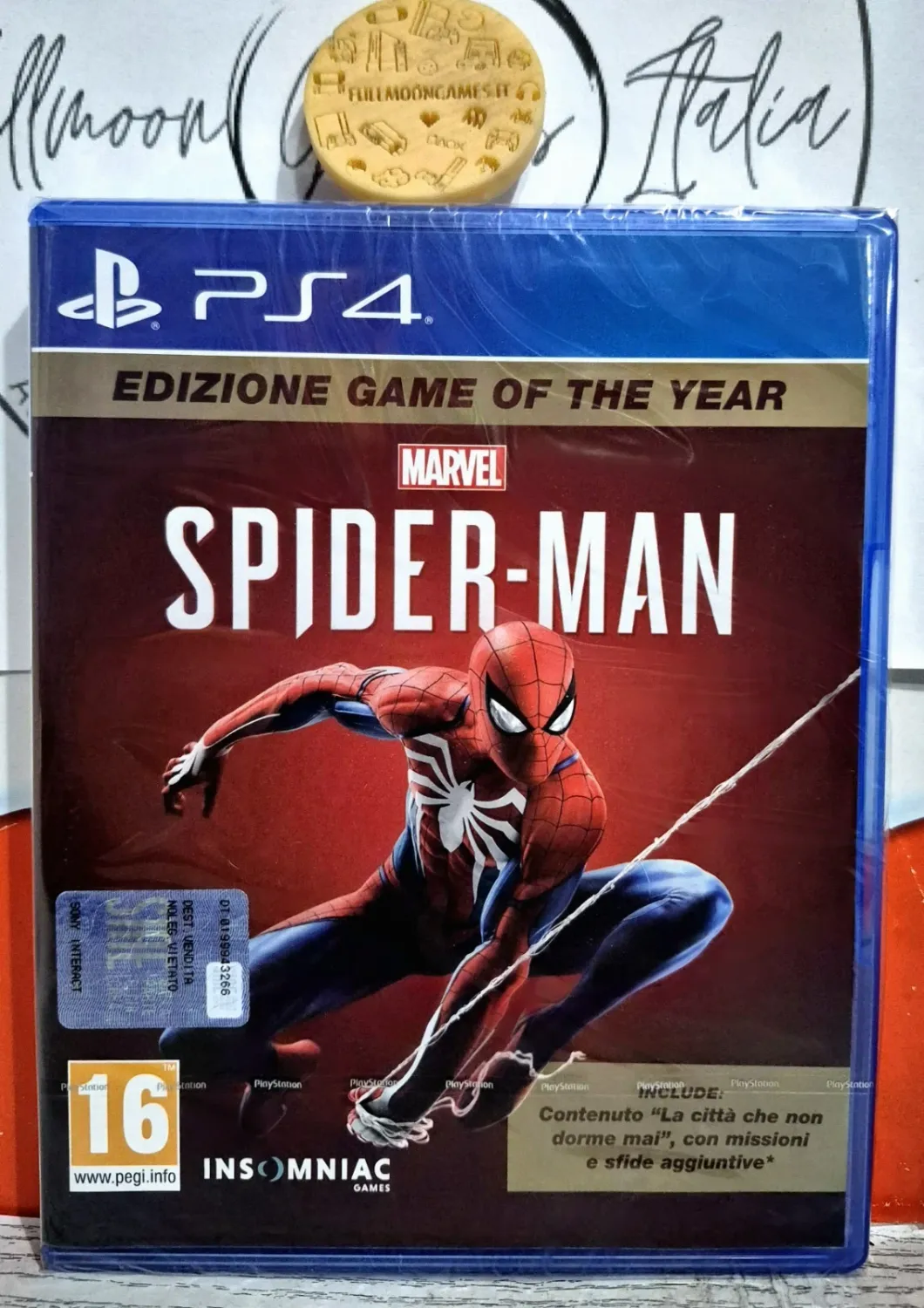 Marvel Spider-Man Edizione Game Of The Year - PS4 Playstation 4 Edizione Italiana