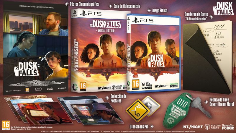 As Dusk Falls Special Edition - PS5 Avventura Drama Narrativa EU Con Italiano
