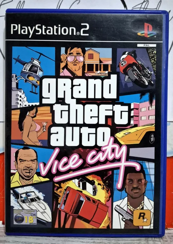 Grand Theft Auto Vice City - PS2 Playstation 2 Edizione Italiana