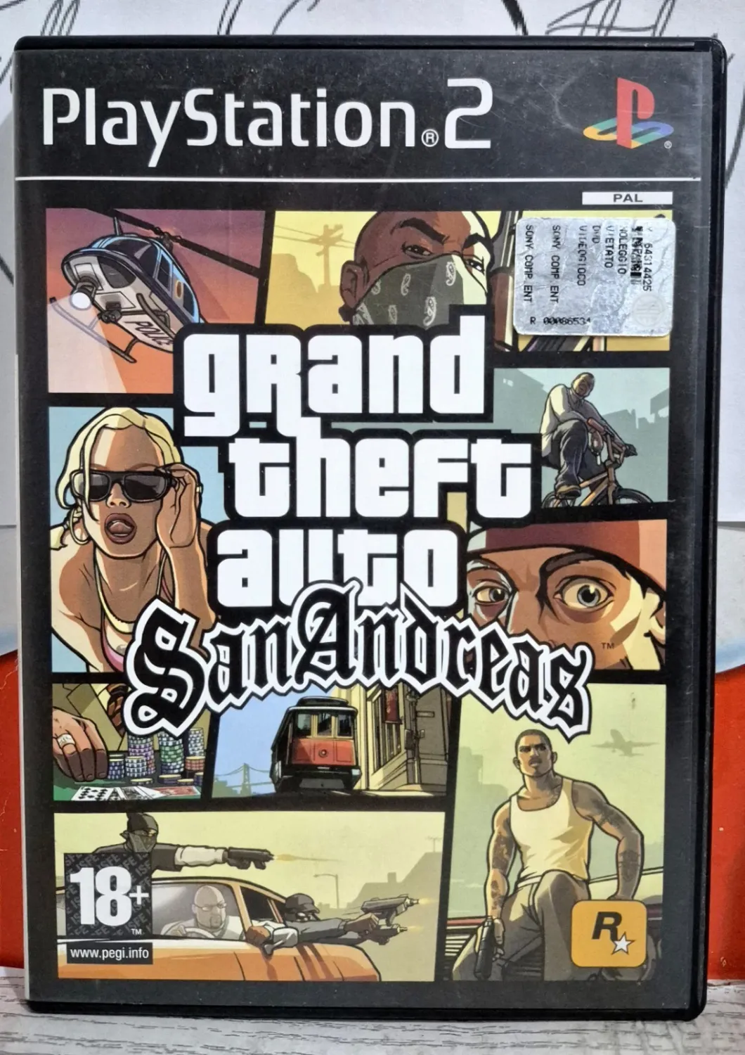 Grand Theft Auto: San Andreas - PS2 Playstation 2 Edizione Italiana