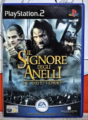 Il Signore Degli Anelli: Le Due Torri - PS2 Prima Stampa Italiana Il Signore Degli Anelli: Le Due Torri - PS2 Prima Stampa Italiana