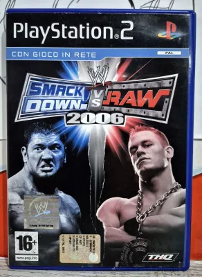 WWE Smackdown VS. Raw 2006 - PS2 Playstation 2 Wrestling Edizione Italiana