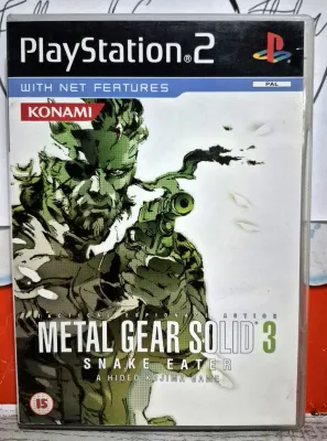 Metal Gear Solid 3: Snake Eater - PS2 Playstation 2 UK Con Italiano Metal Gear Solid 3: Snake Eater - PS2 Playstation 2 UK Con Italiano