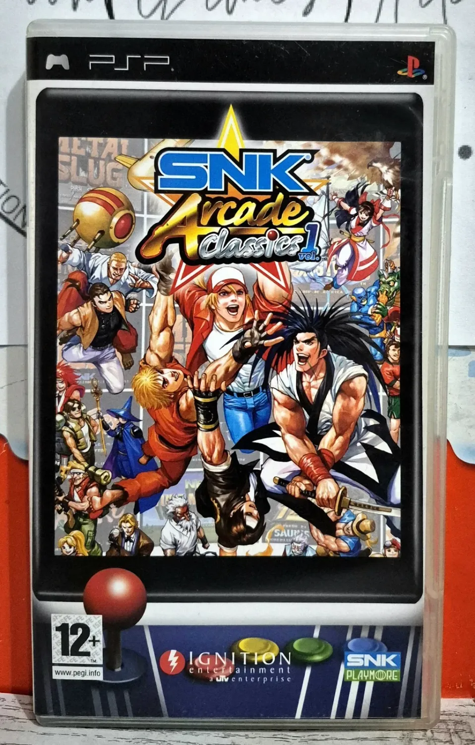 SNK Arcade Classics Vol.1 - PSP Playstation Raccolta 16 Giochi Neo Geo