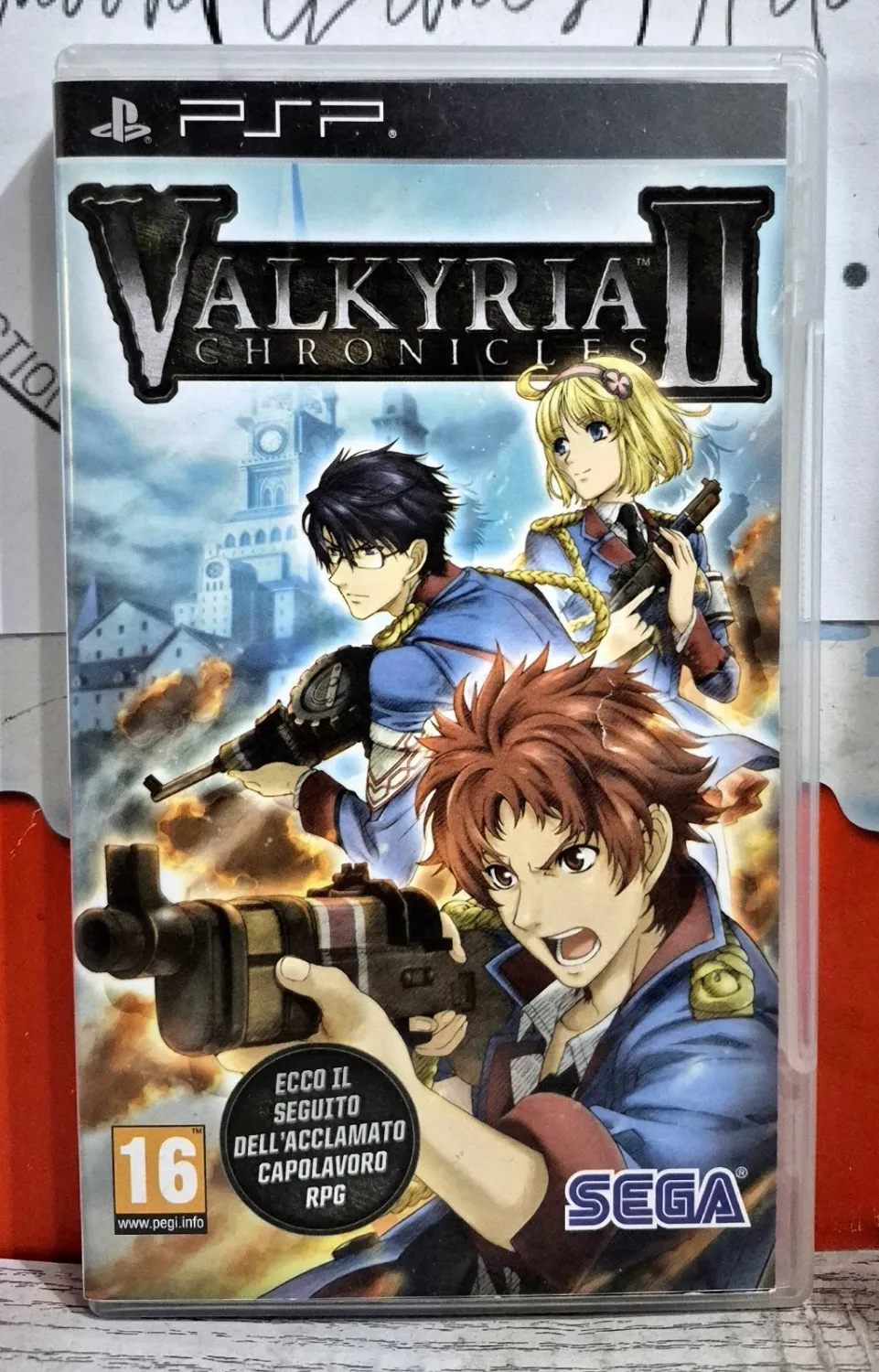 Valkyria Chronicles II - PSP Playstation Portable RPG Edizione Italiana Gioco ENG