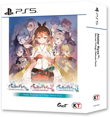 Atelier Ryza: Secret Trilogy Deluxe Pack - PS5 Playstation 5 Asia English Version