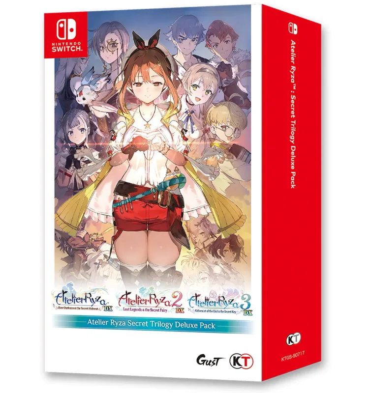 Atelier Ryza: Secret Trilogy Deluxe Pack - Nintendo Switch Asia English Version