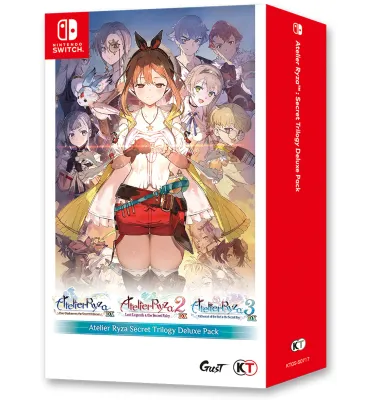 Atelier Ryza: Secret Trilogy Deluxe Pack - Nintendo Switch Asia English Version