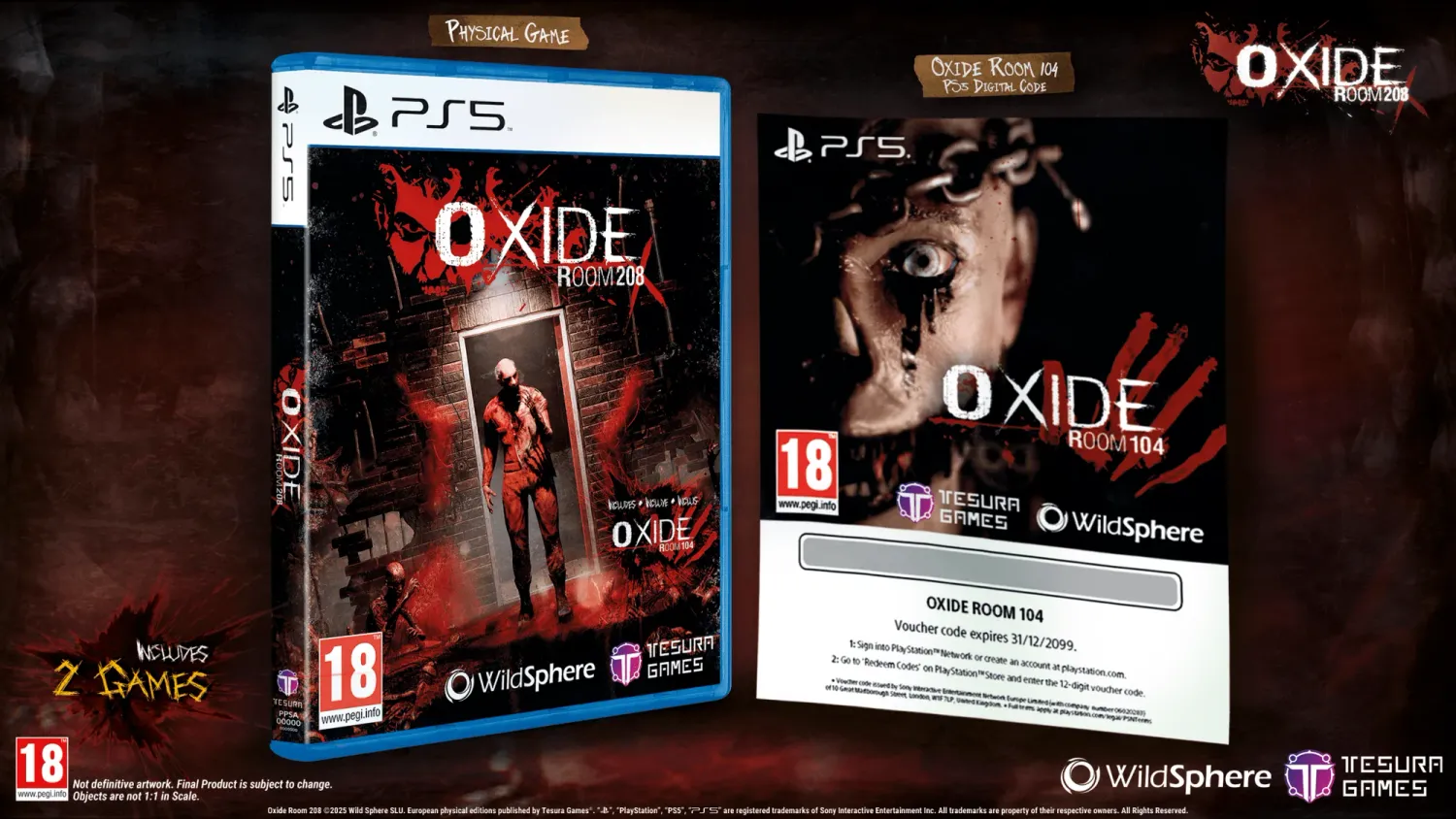 Oxide Room 208 - PS5 Horror Include Codice Per Oxide Room 104 EU Con Italiano