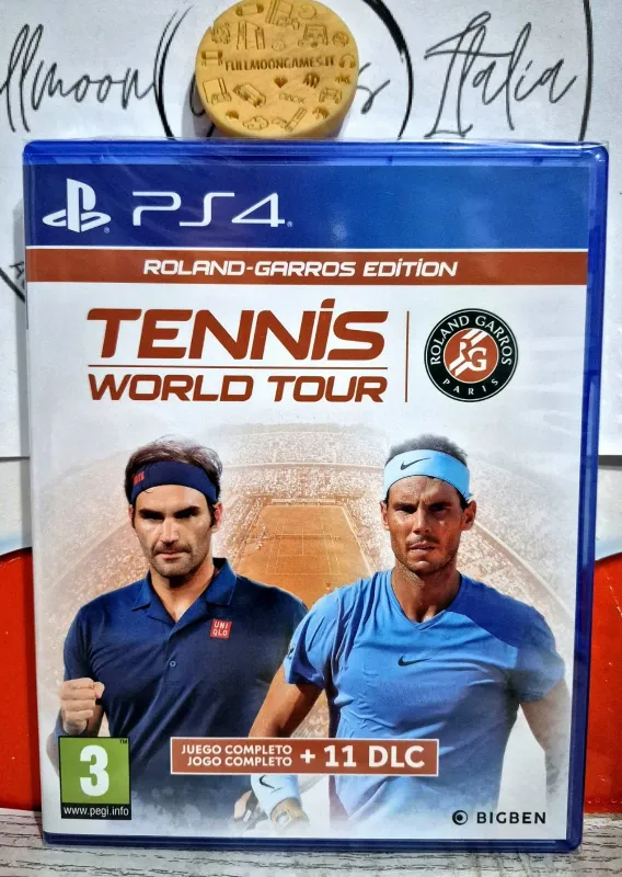 Tennis World Tour: Roland Garros Edition - PS4 Playstation 4 EU Con Italiano