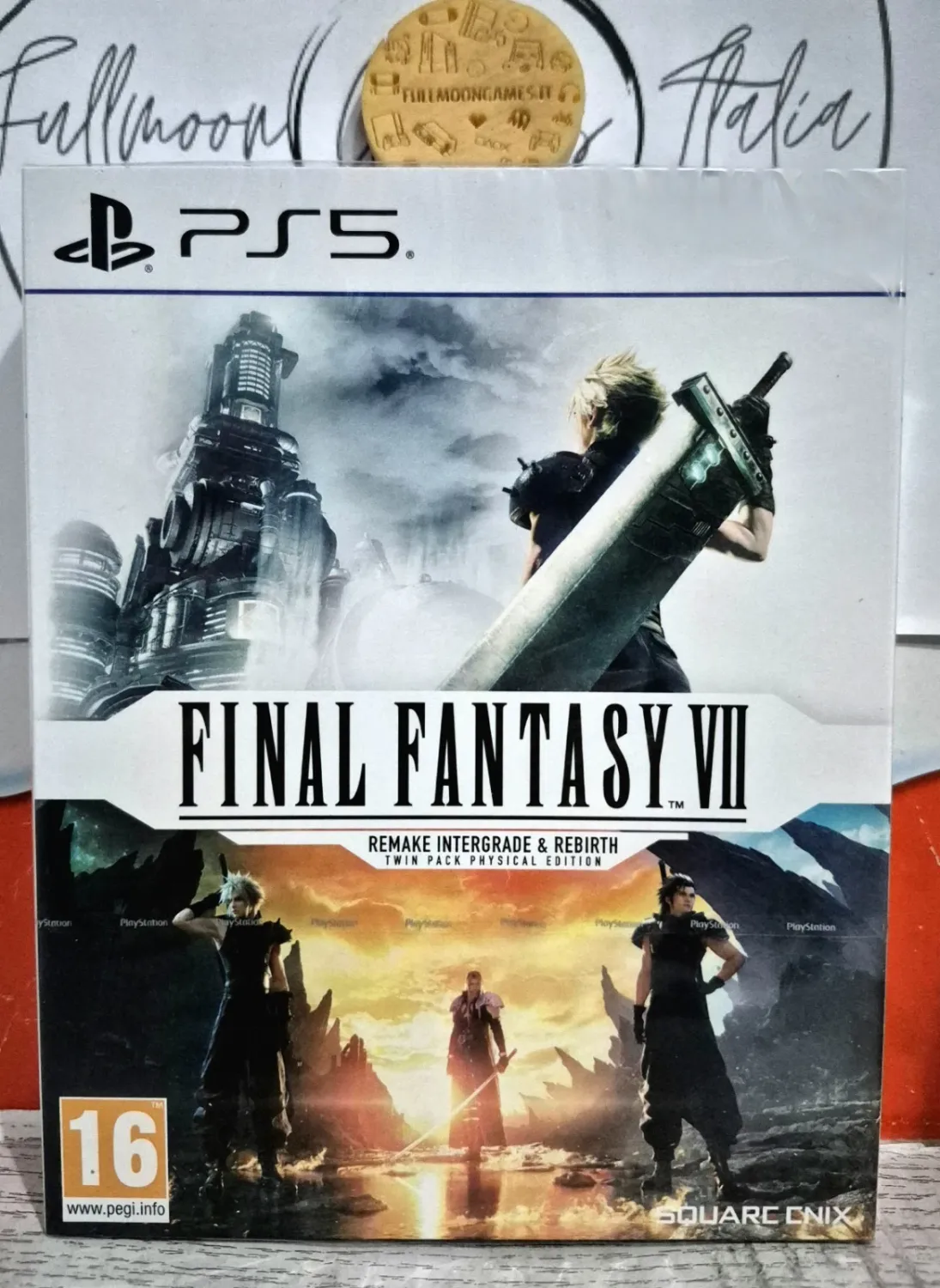 FINAL FANTASY VII REMAKE INTERGRADE &amp; REBIRTH - Twin Pack Physical Edition PS5 EU Con Italiano