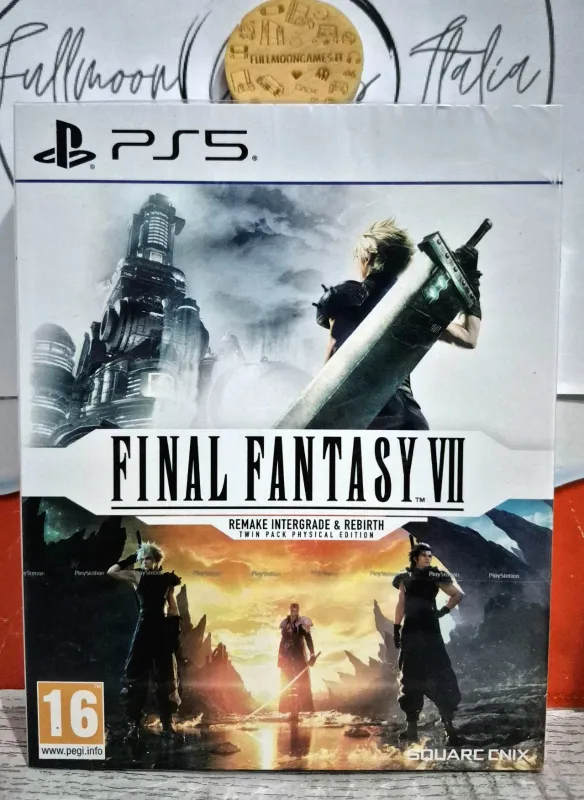 FINAL FANTASY VII REMAKE INTERGRADE &amp; REBIRTH - Twin Pack Physical Edition PS5 EU Con Italiano