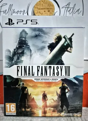 FINAL FANTASY VII REMAKE INTERGRADE &amp; REBIRTH - Twin Pack Physical Edition PS5 EU Con Italiano