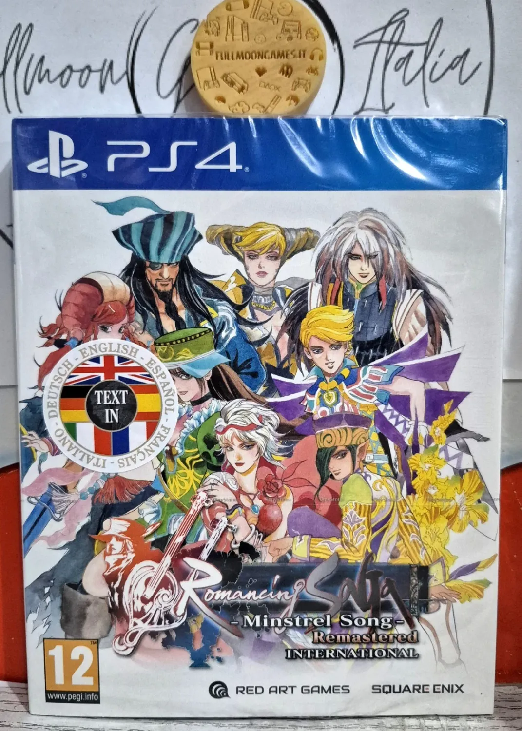 Romancing Saga Minstrel Song Remastered International - PS4 Playstation 4 EU Con Italiano