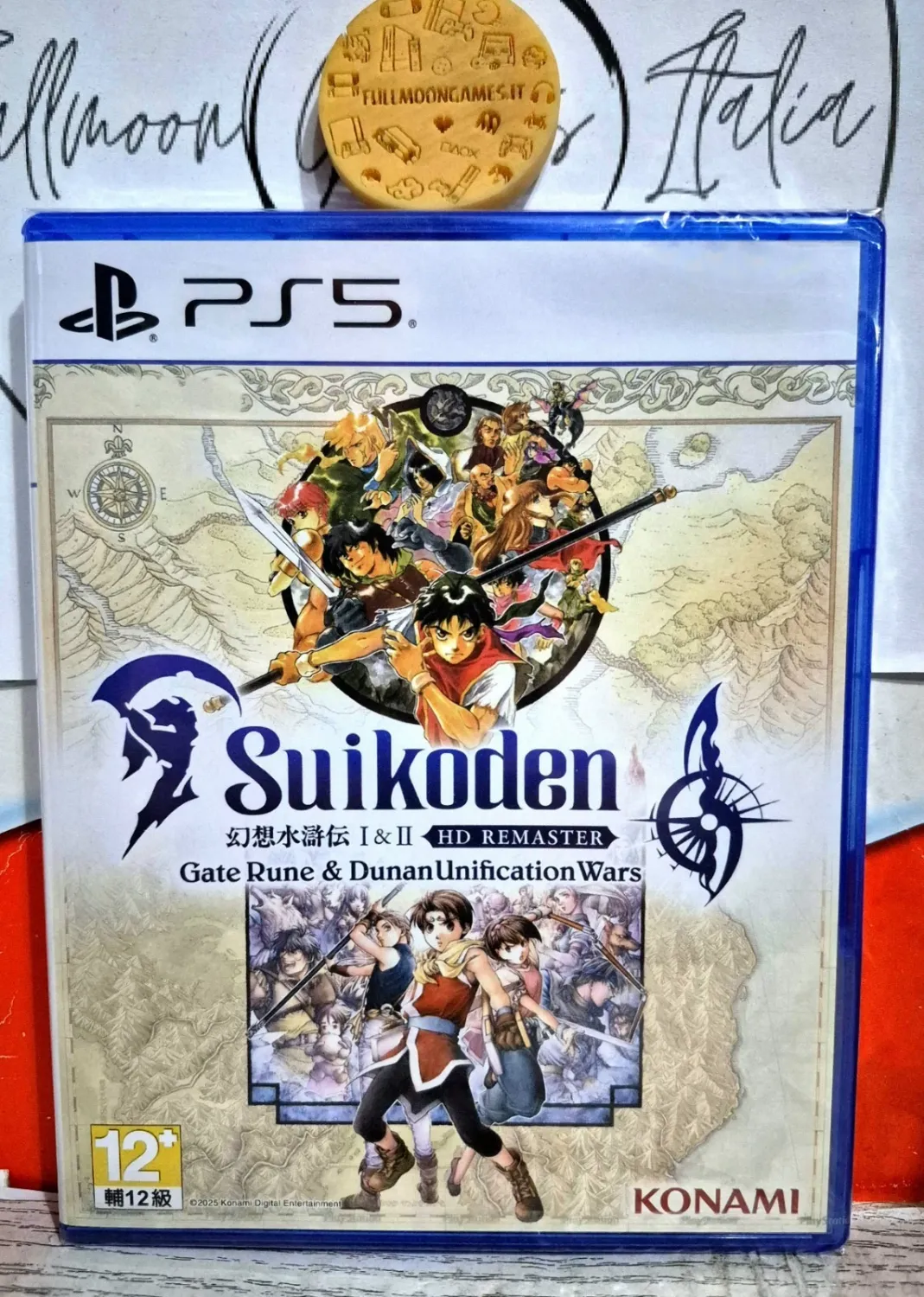 Suikoden I &amp; II HD Remaster: Gate Rune and Dunan Unification Wars - PS5 JRPG Asian Version Giochi ENG
