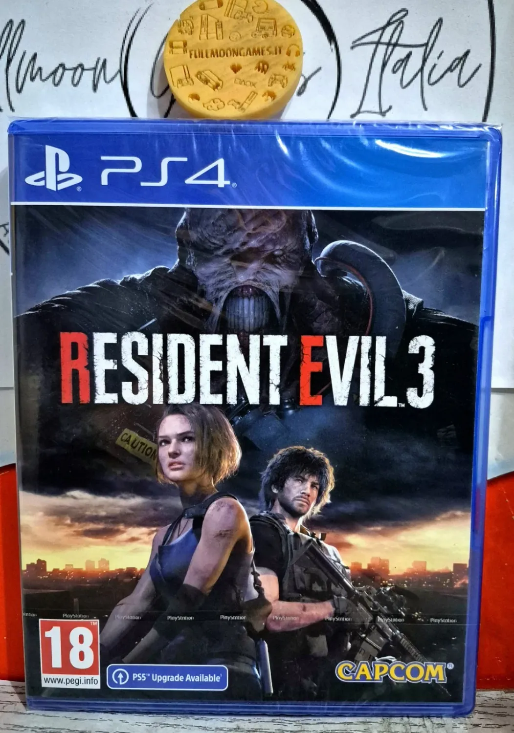 Resident Evil 3 Nemesis Remake PS4 Upgrade PS5 Horror EU Con Italiano