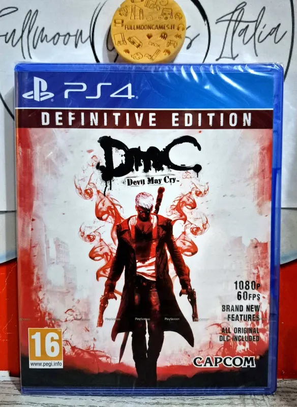 DmC Devil May Cry Definitive Edition - PS4 Playstation 4 Action EU Con Italiano
