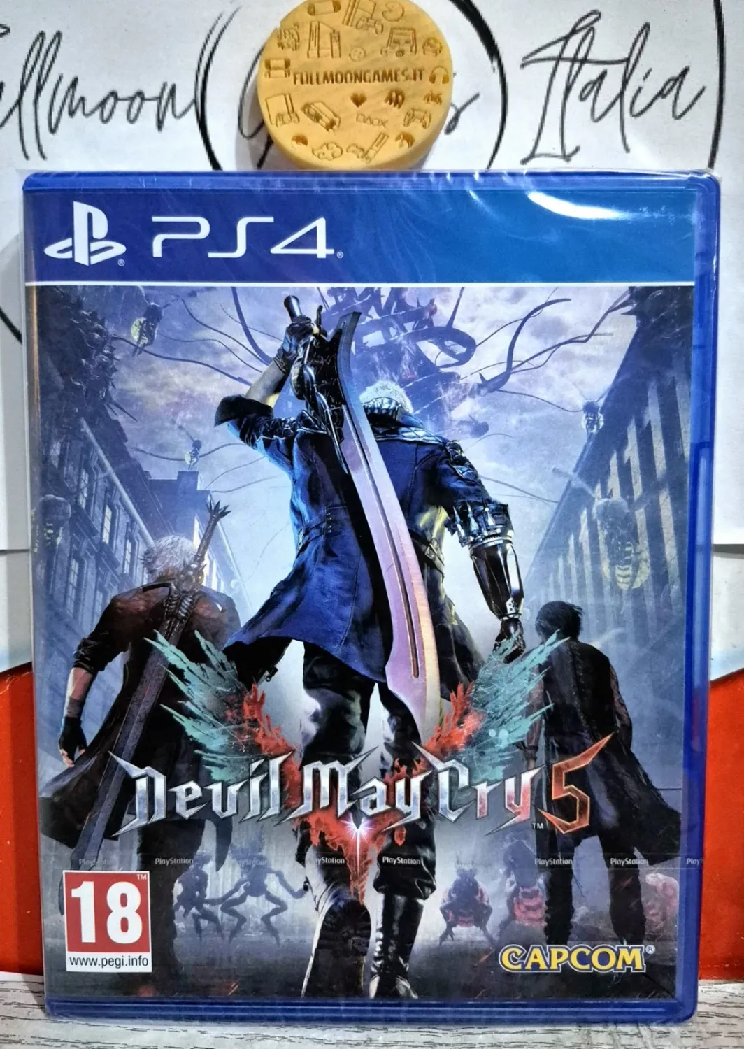 Devil May Cry 5 - PS4 Playstation 4 Action PAL EU Con Italiano