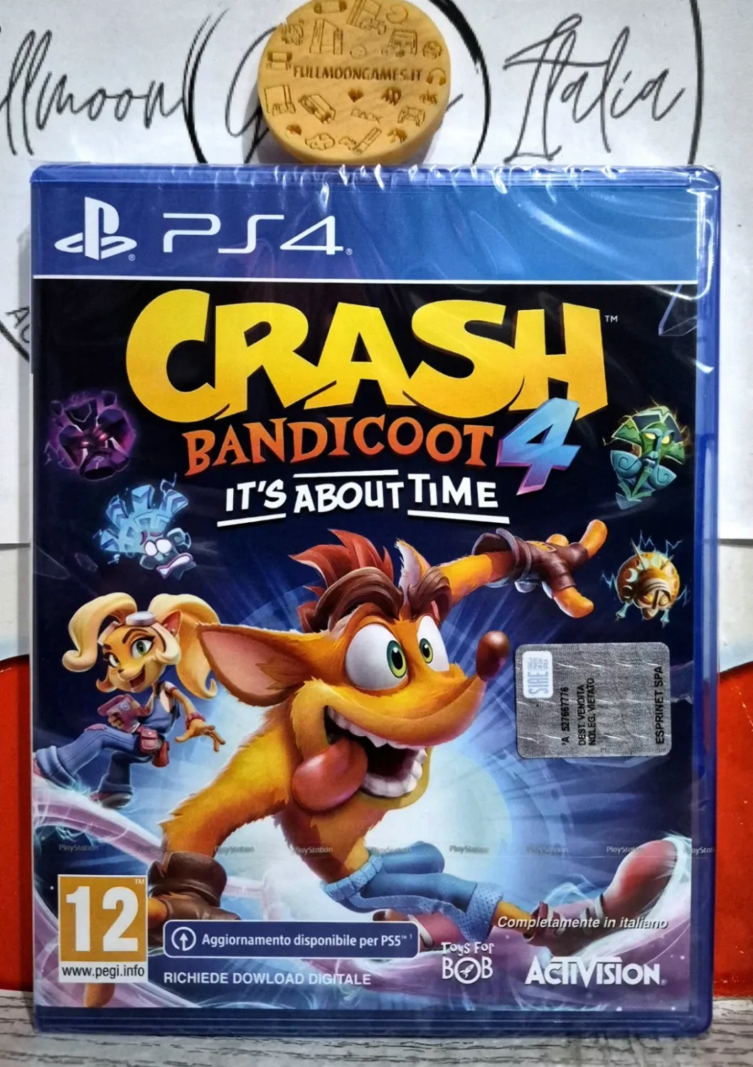 Crash Bandicoot 4: It's About Time - PS4 Upgrade PS5 Edizione Italiana