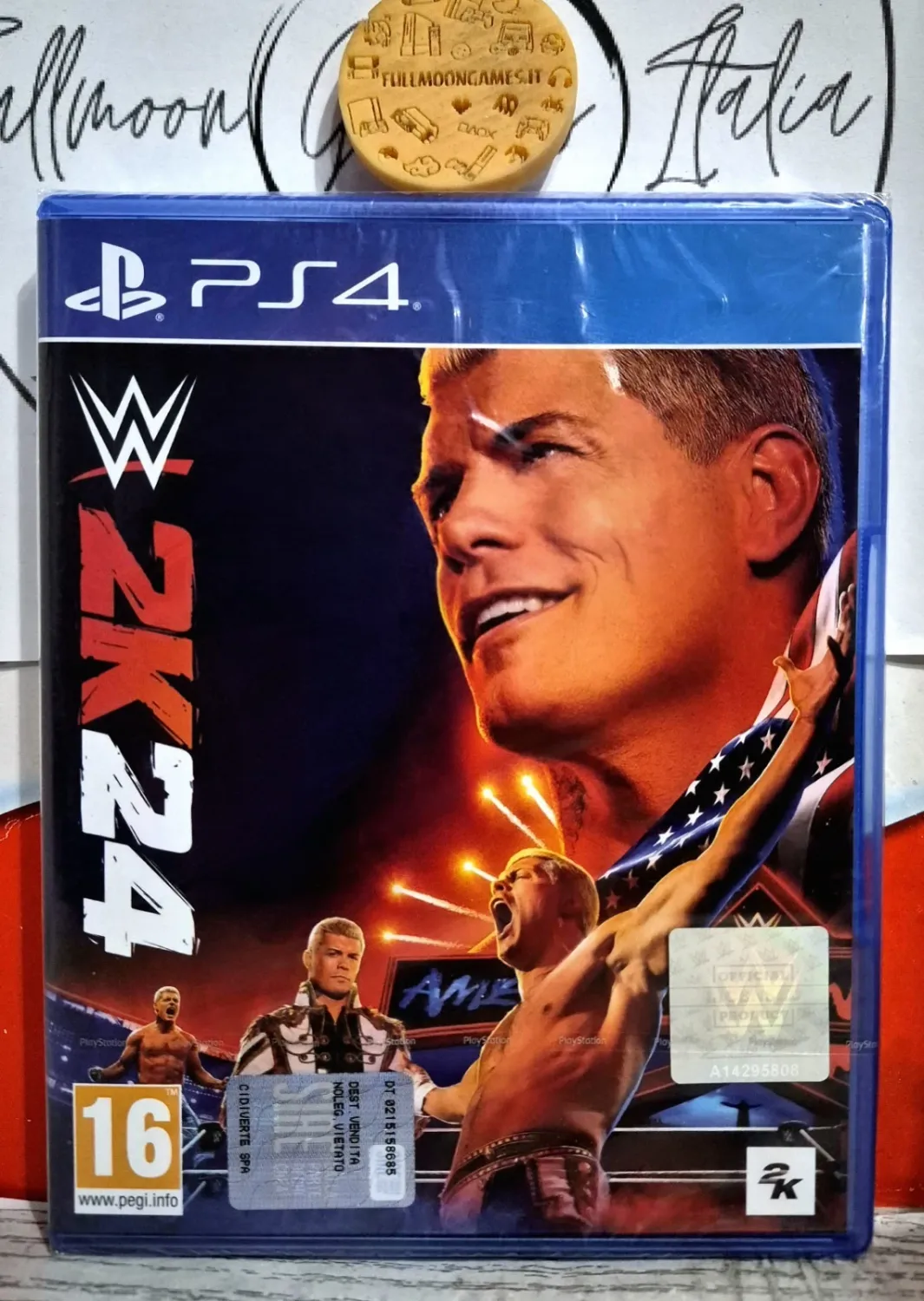 WWE 2K24 - PS4 Playstation 4 Picchiaduro Wrestling Edizione Italiana