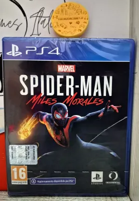 Marvel Spiderman: Miles Morales - PS4 Playstation 4 Upgrade PS5 Edizione Italiana
