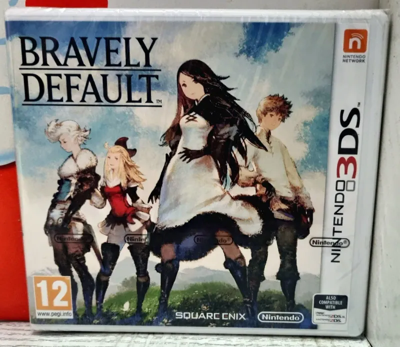 Bravely Default - Nintendo 2DS 3DS JRPG Pal UK Con Italiano