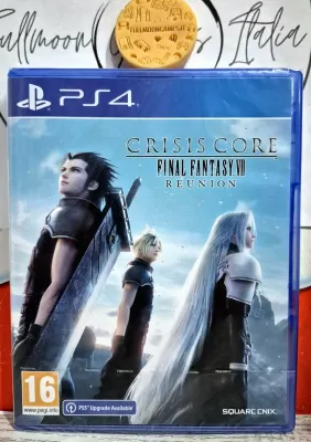 Crisis Core Final Fantasy VII Reunion PS4 Playstation 4 Upgrade PS5 JRPG EU Con Italiano