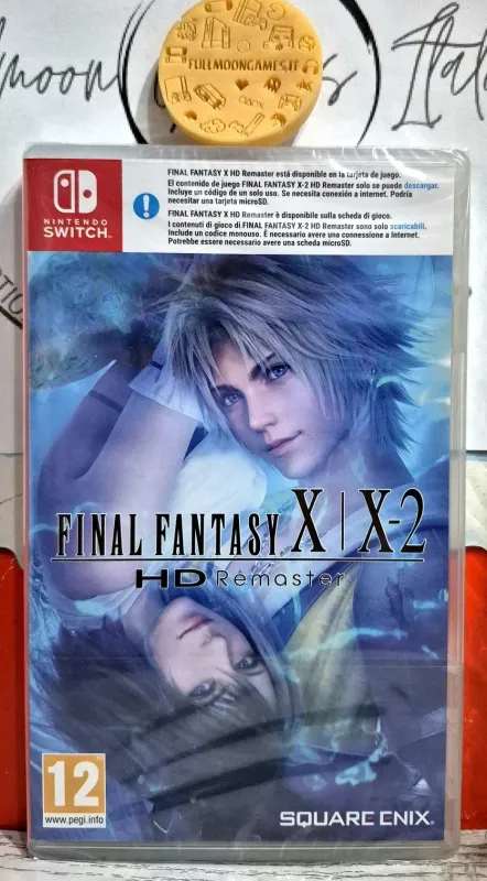 Final Fantasy X|X-2 HD Remaster - Nintendo Switch JRPG Edizione ITA/ESP