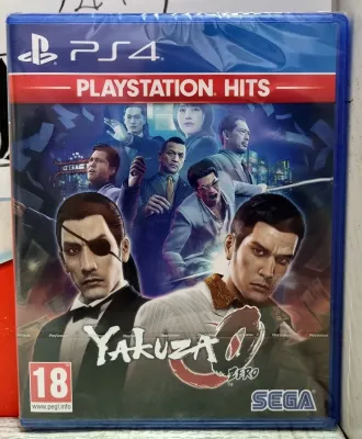 Yakuza 0 Zero - PS4 Playstation 4 Action Edizione Hits EU Cover E Gioco ENG
