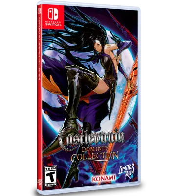 Castlevania Dominus Collection Order of Ecclesia Cover Nintendo Switch Limited Run #251