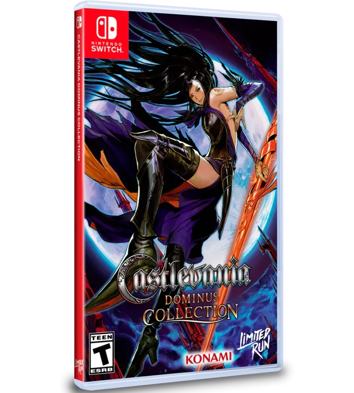 Castlevania Dominus Collection Order of Ecclesia Cover Nintendo Switch Limited Run #251