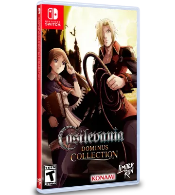 Castlevania Dominus Collection Portrait Of Ruin Cover Nintendo Switch Limited Run #251