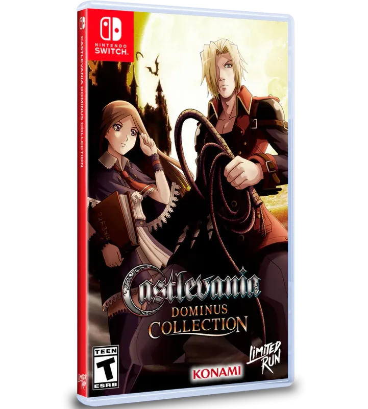 Castlevania Dominus Collection Portrait Of Ruin Cover Nintendo Switch Limited Run #251