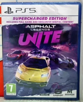 Asphalt: Legends Unite Supercharged Edition - PS5 Playstation 5 Racing EU Con Italiano
