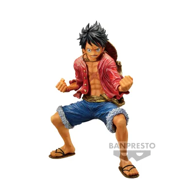 One Piece Statua Monkey D. Luffy Figure Banpresto Chronicle King Of Artist 18 Cm
