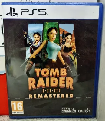 Tomb Raider I-II-III Remastered - PS5 Playstation 5 EU Con Italiano