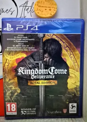 Kingdom Come Deliverance Royal Edition - PS4 Playstation 4 Action RPG Edizione Italiana
