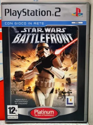 Star Wars: Battlefront - PS2 Playstation 2 Platinum Italiano