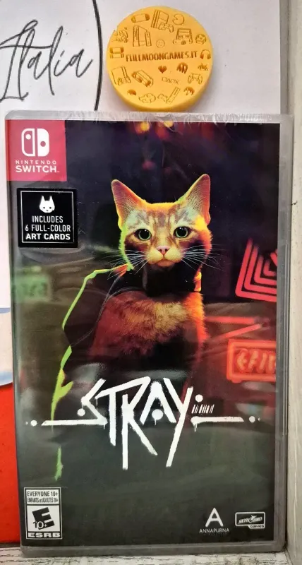 Stray - Nintendo Switch Avventura Felina Edizione Americana Gioco EN/FR/ES/IT/DE