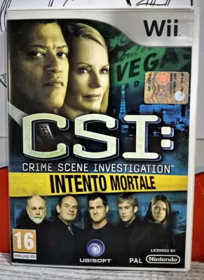 CSI Crime Scene Investigation: Intento Mortale - Nintendo WII Edizione Italiana