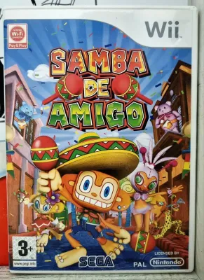 Samba De Amigo Remake - Nintendo WII Edizione Italiana
