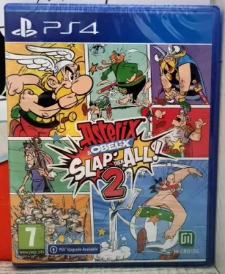 Asterix &amp; Obelix: Slap Them All 2 - PS4 Upgrade PS5 Beat Em Up EU Con Italiano