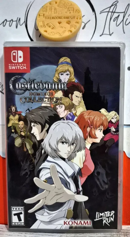 Castlevania Dominus Collection Dawn of Sorrow Cover Nintendo Switch Limited Run #251