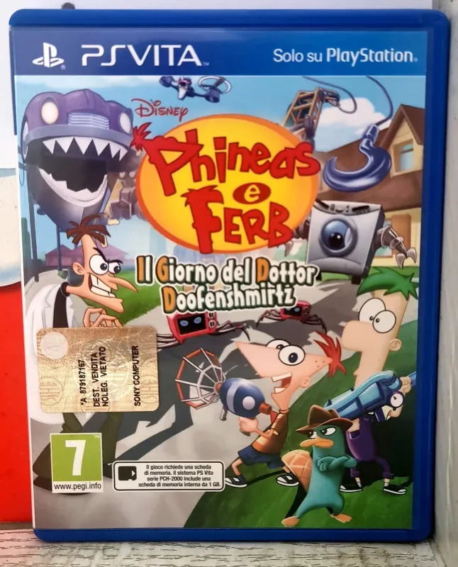 Phineas E Ferb Il Giorno Del Dottor Doofenshmirtz - PS Vita