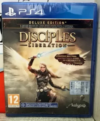 Disciples Liberation Deluxe Edition - PS4 Upgrade PS5 RPG Strategico Copertina ITA/ESP