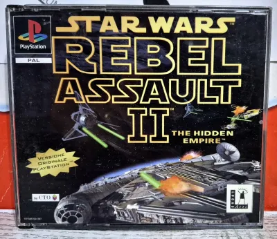 Star Wars Rebel Assault II: The Hidden Empire - PS1 Playstation 1 Big Box Edizione Italiana