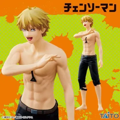 CHAINSAW MAN: DENJI FIGURE STATUA 18 CM - PRODOTTO UFFICIALE TAITO