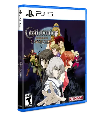 Castlevania Dominus Collection Dawn of Sorrow Cover PS5 Playstation 5 Limited Run #116