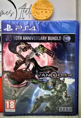 Bayonetta &amp; Vanquish 10TH Anniversary Bundle - PS4 Playstation 4 EU Con Italiano