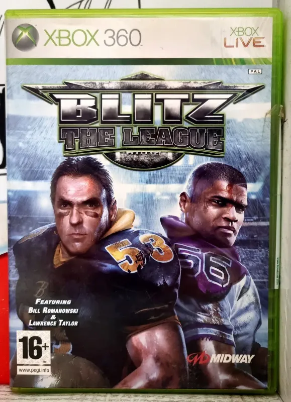 Blitz: The League - Xbox 360 Football Americano Cover E Manuale Ita/Esp Gioco Eng